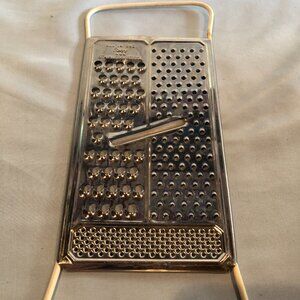 VINTAGE Foley Stainless Steel Shredder Grater Handheld #G13